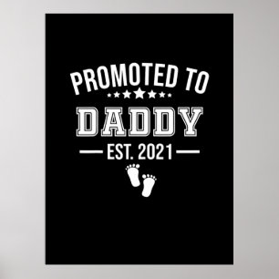 Póster Promoted To Daddy 2021 First Time Fathers