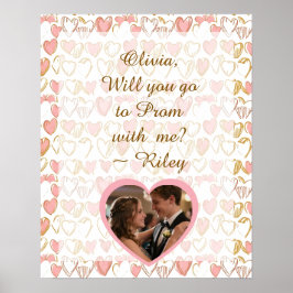 Póster Promposal | Go to Prom with Me Question Photo