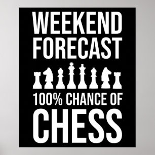 Póster Pronóstico de fin de semana: 100% de probabilidad 