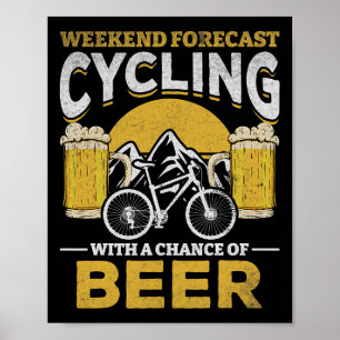 Póster Pronóstico de fin de semana para ciclistas: ciclis