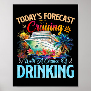Póster Pronóstico de Hoy Navegando Con Posibilidad de Beb