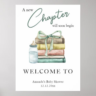 Póster Pronto comenzará un nuevo capítulo para el baby sh