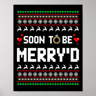 Póster Pronto los Navidades de Merry involucraron a la pa
