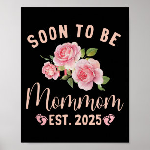 Póster Pronto Será La Abuela Este 2025 Madre Embarazo Ann