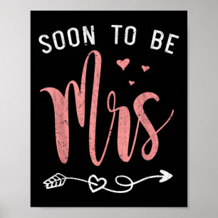 Póster Pronto Será La Sra. Bachelorette Party Bridal Show