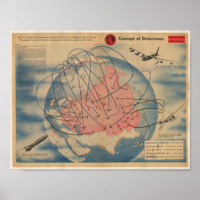 Póster Propaganda antisoviética vintage (Frente)