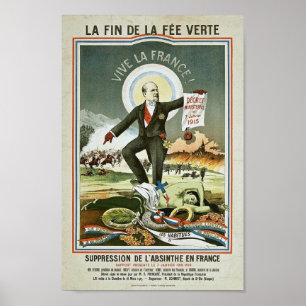Póster Propaganda contra los aborígenes