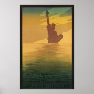 Póster Propaganda de la Primera Guerra Mundial