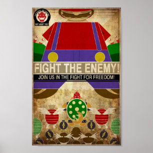 Póster Propaganda del videojuego