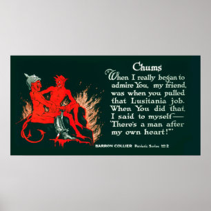 Póster PROPAGANDA POSTER FROM World War 1 - 1918