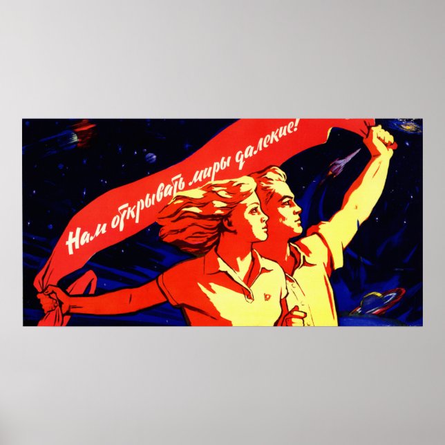 Póster Propaganda rusa (Frente)