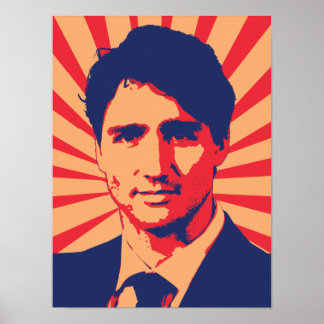 Póster Propaganda Trudeau