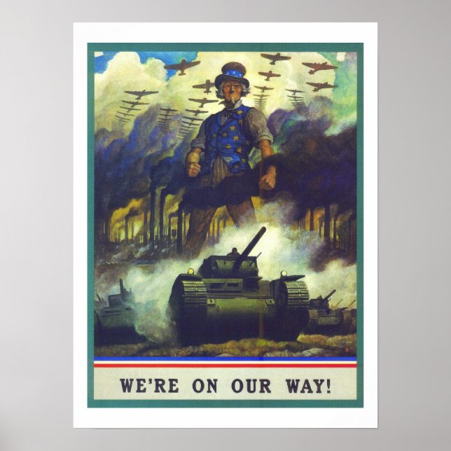 Póster Propaganda vintage (Frente)