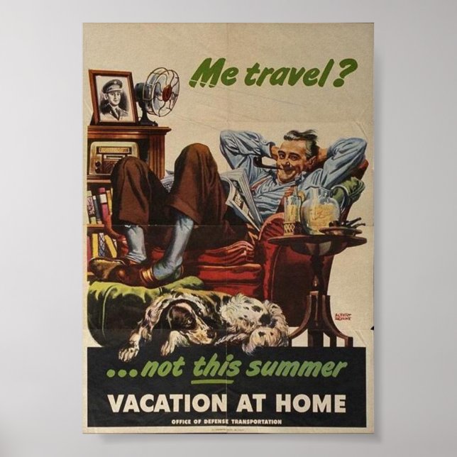 Póster Propaganda Vintage WW2 (Frente)