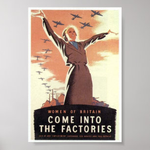 Póster Propaganda Vintage WW2