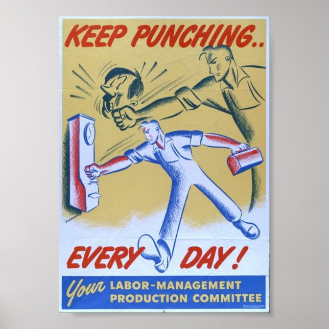Póster Propaganda Vintage WW2 (Frente)