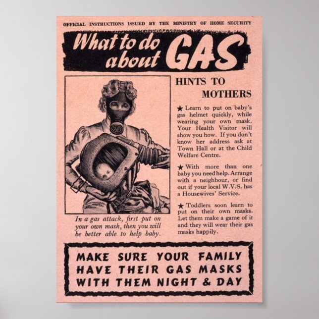 Póster Propaganda Vintage WW2 (Frente)