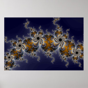 Póster Propelleflora - Swirl Fractal