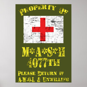 Póster Propiedad De Mash 4077th