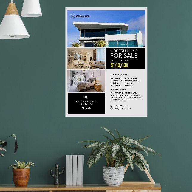 Póster Propiedad del Poster Personalizado de venta (Salón 1)