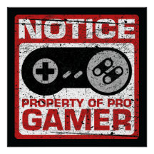 Propiedad Notice De Pro Gamer