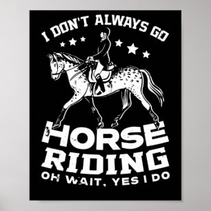 Póster Propietario de equitación Caballo Equipamiento Cab