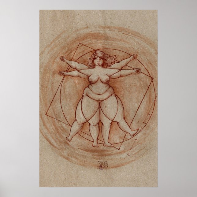 Póster Proporción perfecta (Frente)