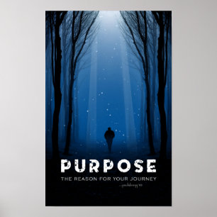 Póster Propósito: la razón de tu viaje
