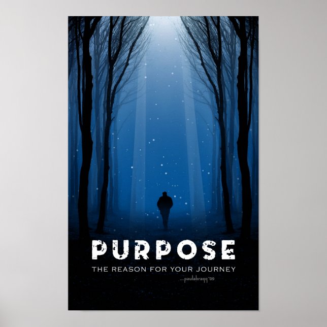 Póster Propósito: la razón de tu viaje (Frente)