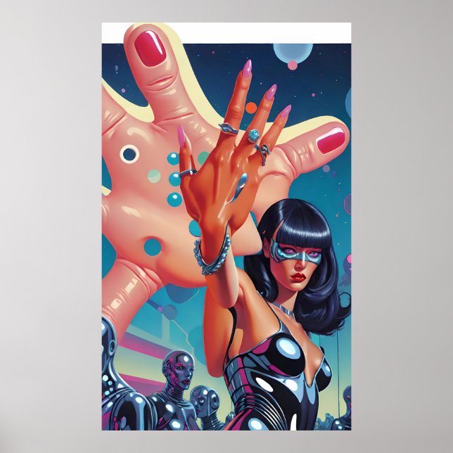 Póster Propuesta de matrimonio surrealista (Frente)