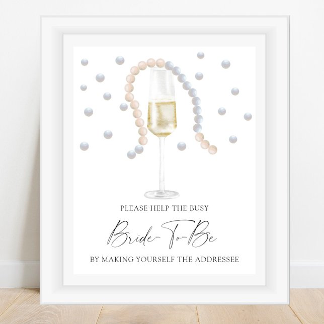Póster Prosecco - ayuda a la novia ocupada Dirección  (Subido por el creador)