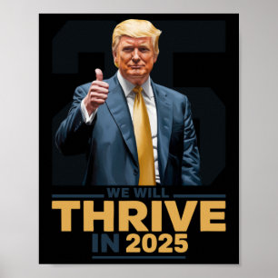 Póster ¡Prosperaremos En 2025!