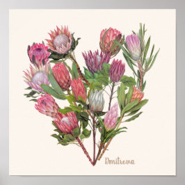 Póster Protea Poster Small