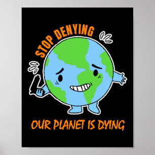 Póster Protección Ambiental Cambio Climático Clima Pr
