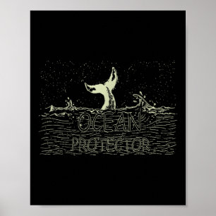 Póster Protección Ambiental, Conservación de la Naturalez