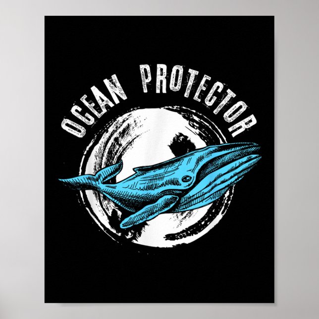 Póster Protección Ambiental, Conservación de la Naturalez (Frente)