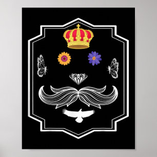 Póster Protección Ambiental, Flores, Animales, Salvar N