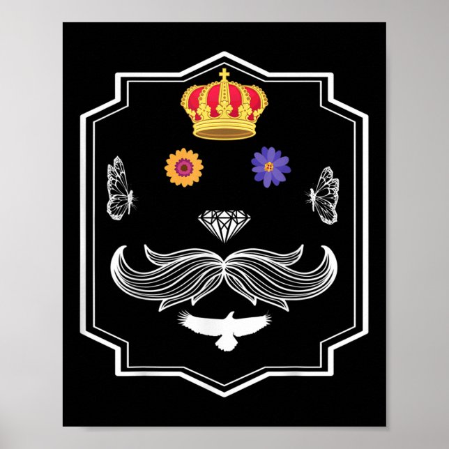 Póster Protección Ambiental, Flores, Animales, Salvar N (Frente)