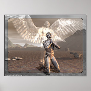 Póster Protección Angélica