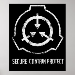 Póster Protección de contención segura de SCP