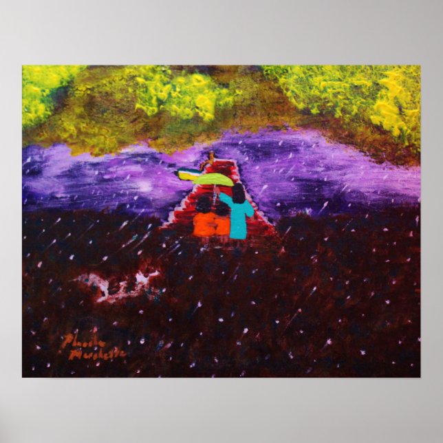 Póster "Protección de la madre" (Frente)