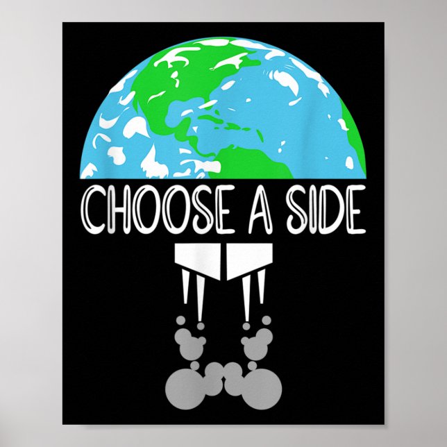 Póster Protección de la Naturaleza, Calefacción del Aire  (Frente)