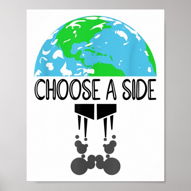 Póster Protección de la Naturaleza, Calefacción del Aire  (Frente)