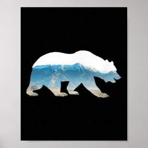 Póster Protección del medio ambiente Bear M
