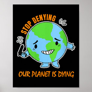 Póster Protección del medio ambiente de las mujeres Cambi