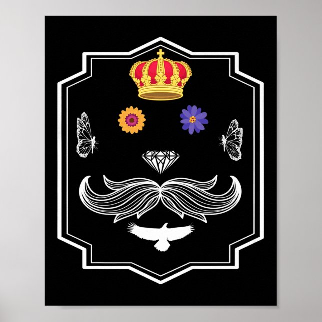 Póster Protección del medio ambiente, flores, animales, s (Frente)