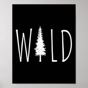 Póster Protección del medio ambiente forestal, protección