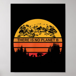 Póster Protección del medio ambiente Naturaleza Tierra Ca