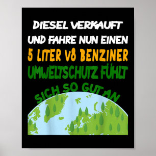 Póster Protección del medio ambiente, protección del clim