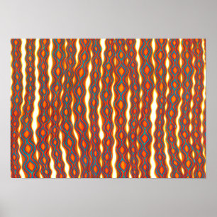 Póster Protector de sueños Metalizado intenso y talentoso